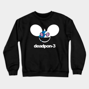 deadpon-3: friendship 'n' stuff Crewneck Sweatshirt